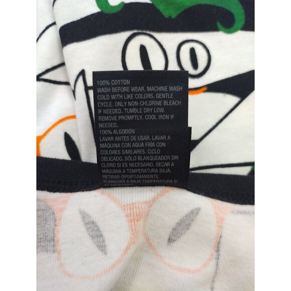 Hyde & Eek! Womens Halloween Mummy Print Pajama Set Cozy Sleepwear, Size L. - Picture 4 of 11